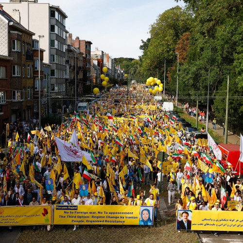 Free Iran 2025 Rally in Brussels – 60 Years of Resistance