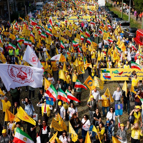 Free Iran 2025 Rally in Brussels – 60 Years of Resistance