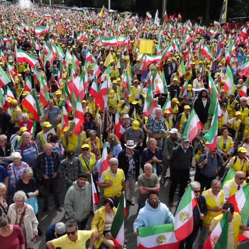 Free Iran 2025 Rally in Brussels – 60 Years of Resistance