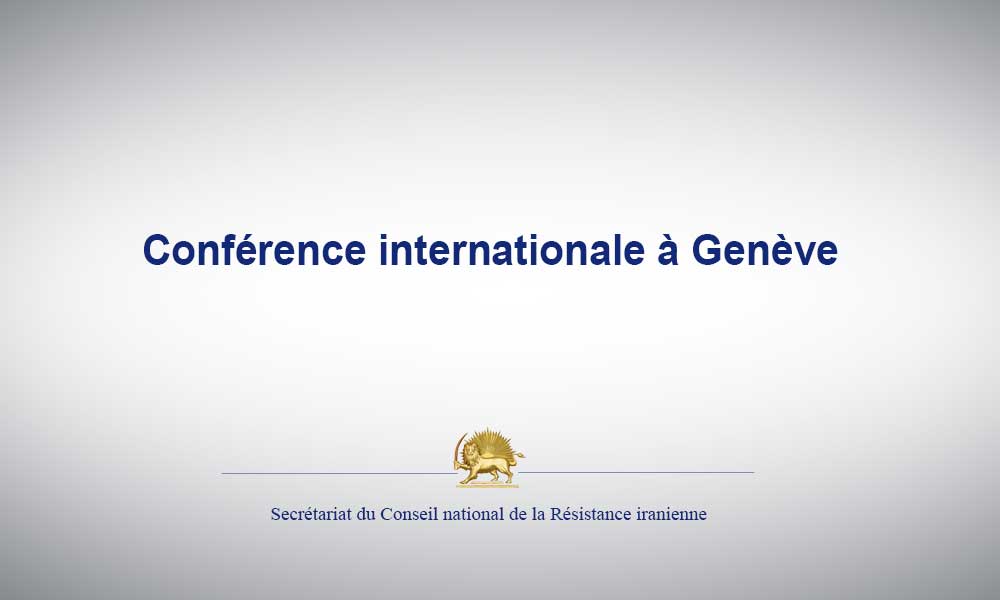Conférence internationale à Genève
