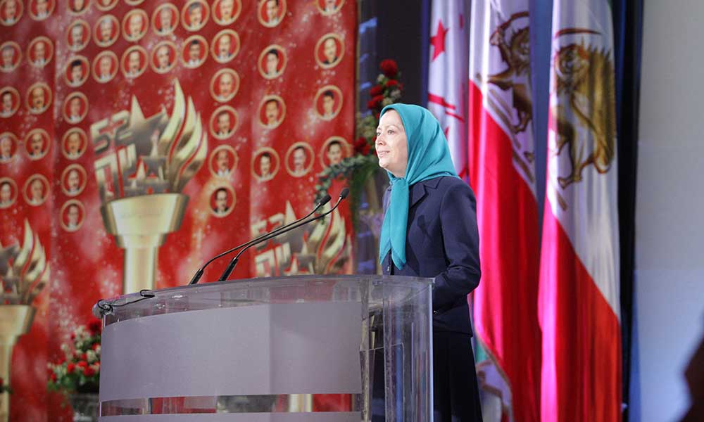 Discours de Maryam Radjavi à la conference internationale de Paris