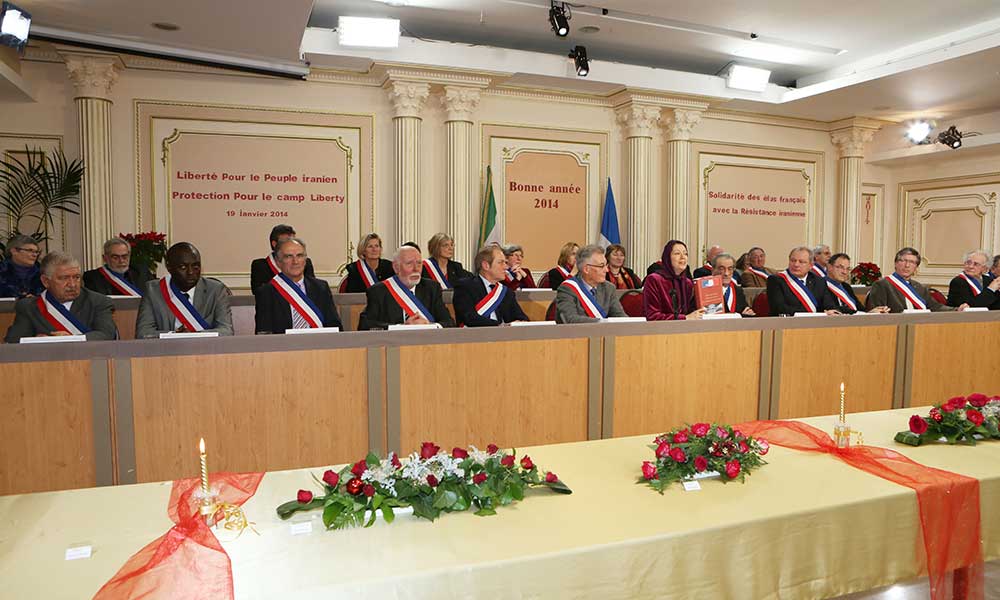 Discours à la cérémonie des vœux pour les maires et les élus de France