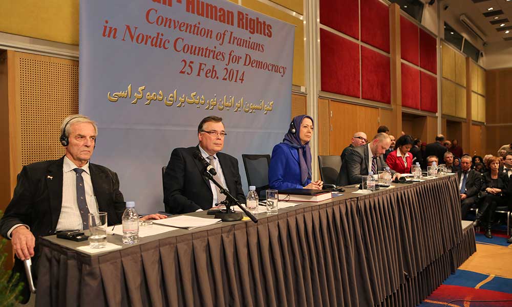 Discours de Maryam Radjavi au rassemblement de 60 associations iraniennes de Suède, Norvège, Danemark et Finlande à Oslo