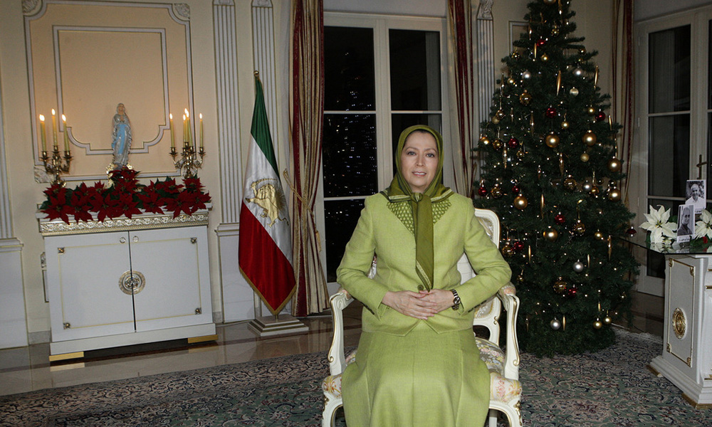 Message de Noël et du Jour de l’An de Maryam Radjavi