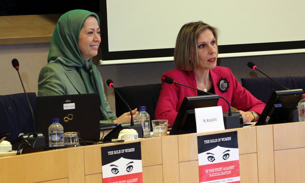 Maryam Radjavi au parlement européen: Le rôle des femmes contre l’intégrisme