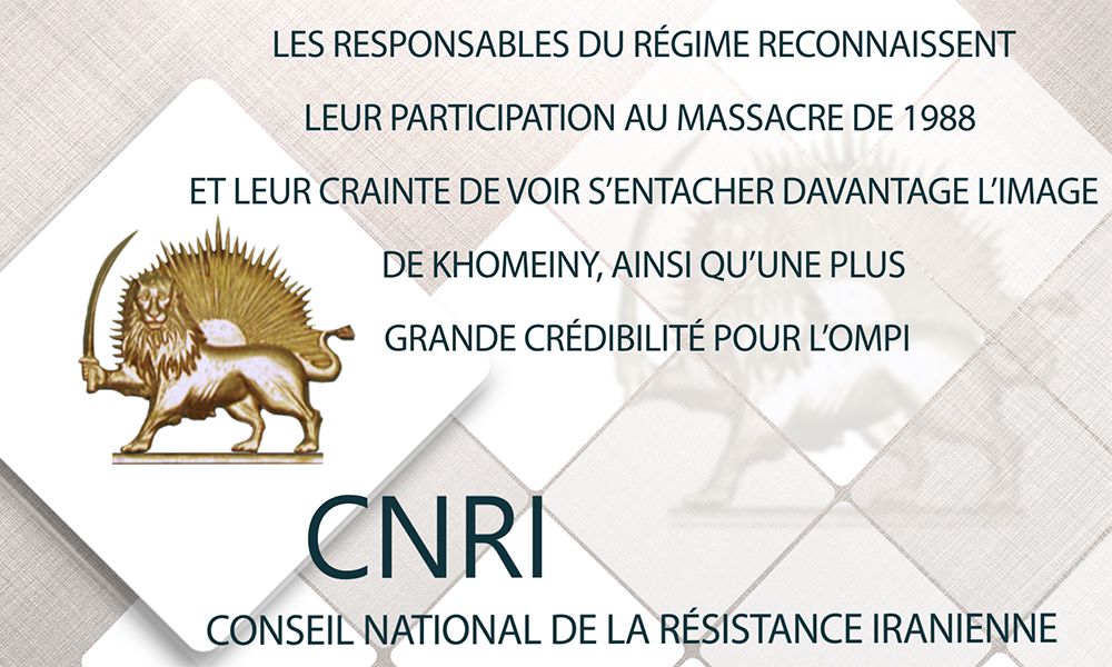 Les responsables du régime reconnaissent leur participation au massacre de 1988  et leur crainte de voir s’entacher davantage l’image de Khomeiny, ainsi qu’une plus grande crédibilité pour l’OMPI