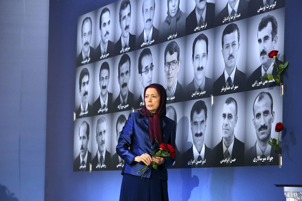 Discours de Maryam Radjavi à la cérémonie en mémoire des 24 martyrs de l’OMPI Pour le 2e anniversaire de l’attaque à la roquette du 29 octobre 2015 à Liberty