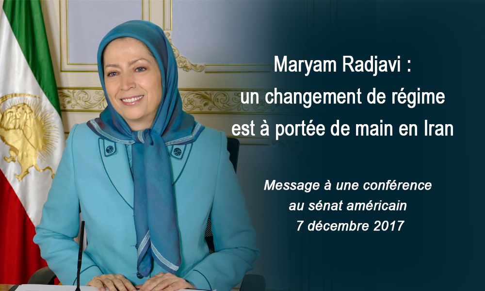 Maryam Radjavi : un changement de régime est à portée de main en Iran