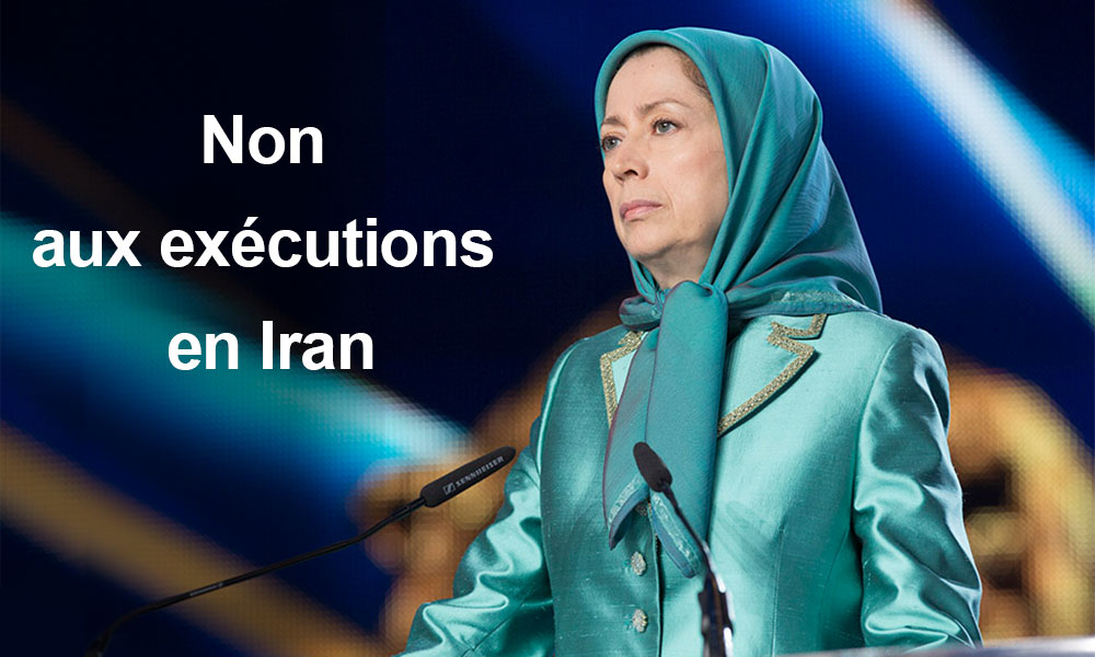 Non aux exécutions en Iran