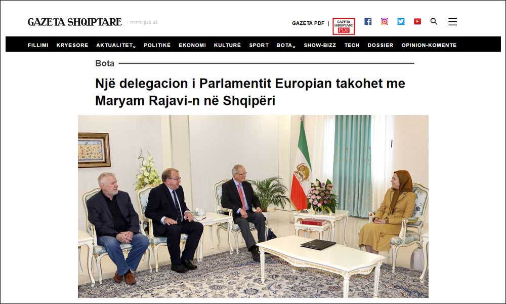 Une délégation du Parlement européen encontre la dirigeante de l’OMPI à Tirana