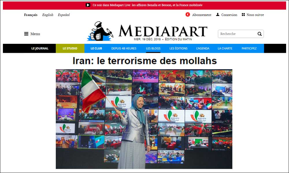 Iran: le terrorisme des mollahs