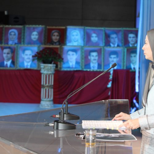 Maryam Rajavi- Conference in Paris- 12 April 2014