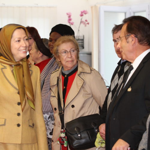 Maryam Rajavi Meets French Supporters- 2 November 2014