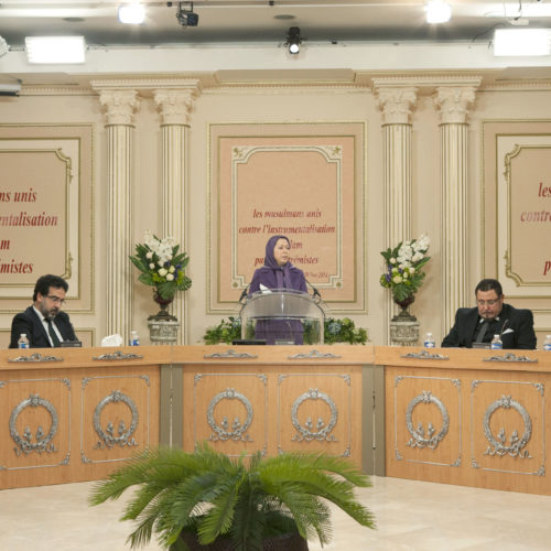 Maryam Rajavi- Meeting with leaders of Muslim community of France– 30 November 2014