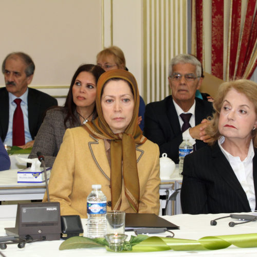 Maryam Rajavi Meets French Supporters- 2 November 2014