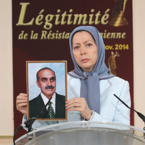 Conference Justice Prevail, Iranian Resistance Vindicated Headquarters of the National Council of Resistance 8 November 2014