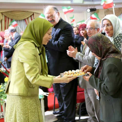 Maryam Rajavi– Persian New Year celebration- Office of the NCRI– 20 March 2015