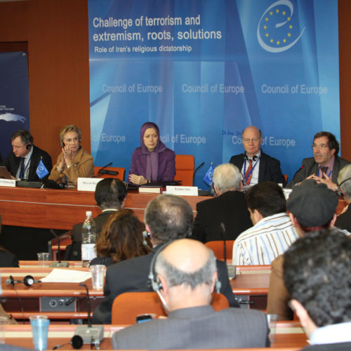 Maryam Rajavi- Council of Europe – Strasbourg, 26 January 2015