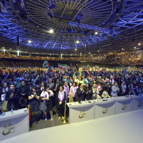 Maryam Rajavi – Gathering with participation of more than 100 distinguished women from 5 continents – Berlin – 7 March 2015 -2- 3