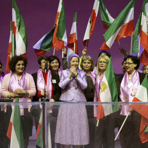 Maryam Rajavi – Gathering for the international women’s day – Berlin – 7 March 2015-24