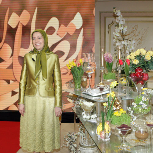 Maryam Rajavi– Persian New Year celebration- Office of the NCRI– 20 March 2015