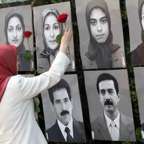 Maryam Rajavi – Auvers sur Oise – Commemorating Mojahed martyrs of 8 April 2011-1