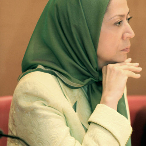 Maryam Rajavi in French Senate - 5 May, 2015