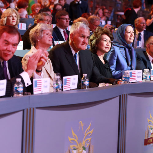 Maryam Rajavi in grand Gathering near Paris marking the anniversary of the Resistance against the theocratic regime ruling Iran 13 June 2015