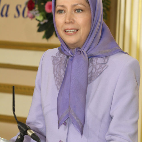 Maryam Rajavi Iranian Opposition Leader in Conference on Middle East- June 14, 2015 - 5