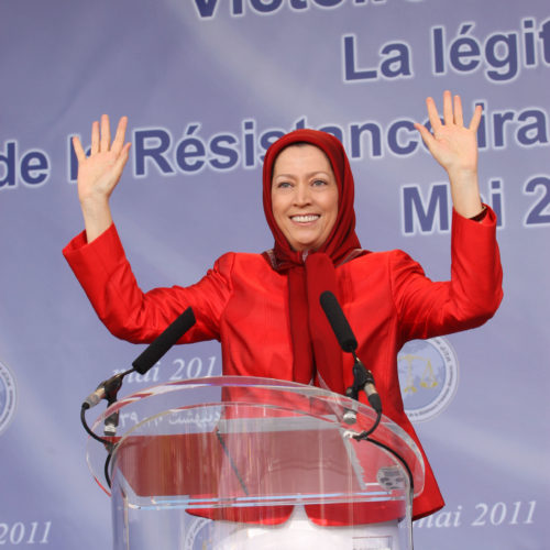 Maryam Rajavi Celebrations in Auvers sur Oise 15-4-2011