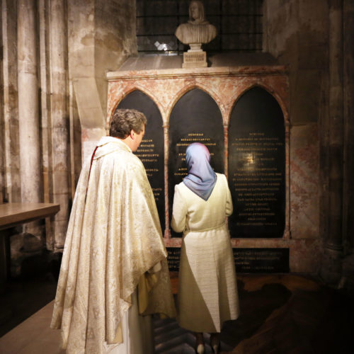 Maryam Radjavià la veille de Minuit à l'église de Saint-Germain-des-Prés-Paris- 24 décembre 2015