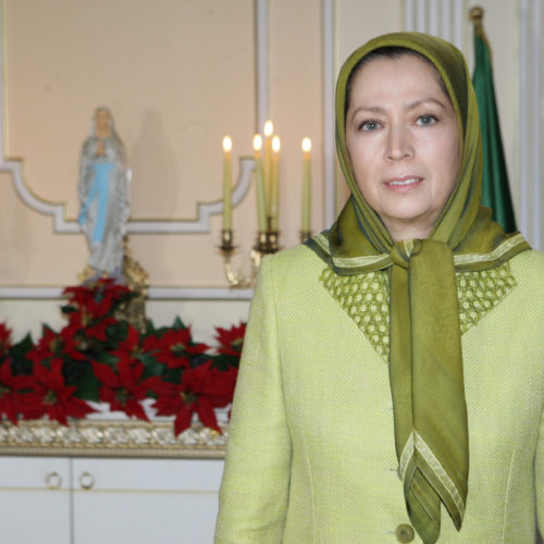 Vœux de Noël et de Nouvel An de Maryam Rajavi – 24 décembre 2016