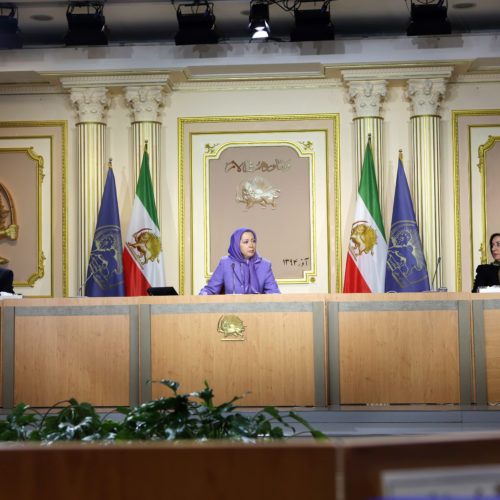 Maryam Rajavi in Interim session of the National Council of Resistance of Iran, December 19& 20, 2015