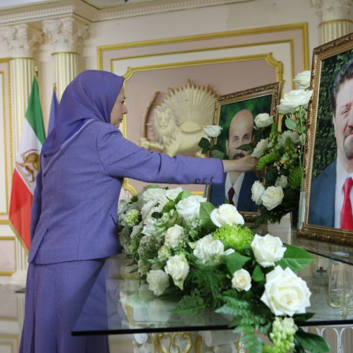 Maryam Rajavi paying tribute to the memories of departed NCRI members, December 19& 20, 2015