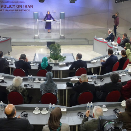 Le discours de Maryam Radjavi à la conférence desparlementaires britanniques- Fermeté contre le régime iranien-12 février 2016