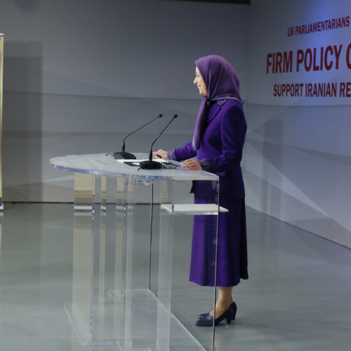 Le discours de Maryam Radjavi à la conférence desparlementaires britanniques- Fermeté contre le régime iranien-12 février 2016