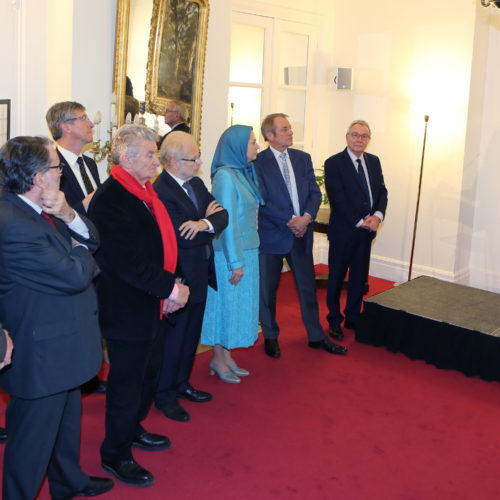 Maryam Radjavià la célébration du Norouz à l'Assemblée nationale française. 5 avril 2016