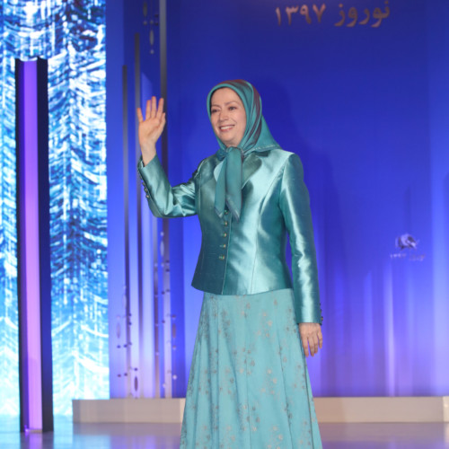 Maryam Radjavi dans le rassemblement du Nouvel An iranien- 20 mars 2018