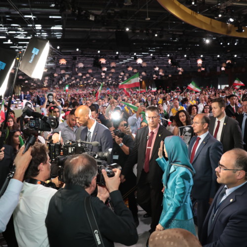 Maryam Radjavi au grand rassemblement de la Résistance iranienne- Villepinte Paris-nord – 30 juin 2018