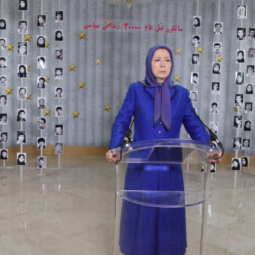 Maryam Radjavi appelle à la formation d’un mouvement demandant justice pour les victimes du massacre de 1988 en Iran -20 Août 2016