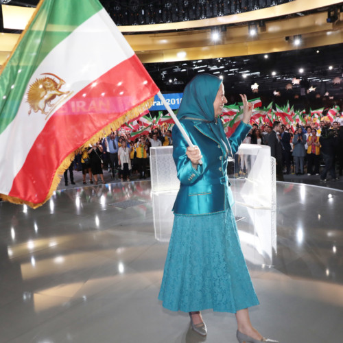 Maryam Radjavi au grand rassemblement de la Résistance iranienne- Villepinte Paris-nord – 30 juin 2018