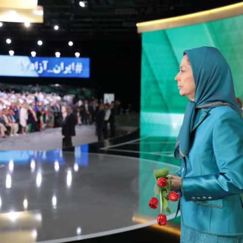 Maryam Radjavi au grand rassemblement de la Résistance iranienne- Villepinte Paris-nord – 30 juin 2018