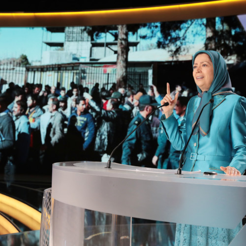 Maryam Radjavi au grand rassemblement de la Résistance iranienne- Villepinte Paris-nord – 30 juin 2018