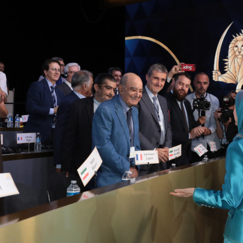 Maryam Radjavi au grand rassemblement de la Résistance iranienne- Villepinte Paris-nord – 30 juin 2018