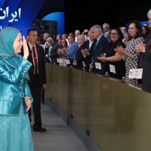 Maryam Radjavi au grand rassemblement de la Résistance iranienne- Villepinte Paris-nord – 30 juin 2018