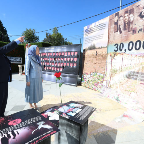 Maryam Radjavi appelle à traduire en justice les dirigeants du régime iranien pour le massacre de 1988 interventions au colloque des associations iraniennes en Europe – 3 septembre 2016