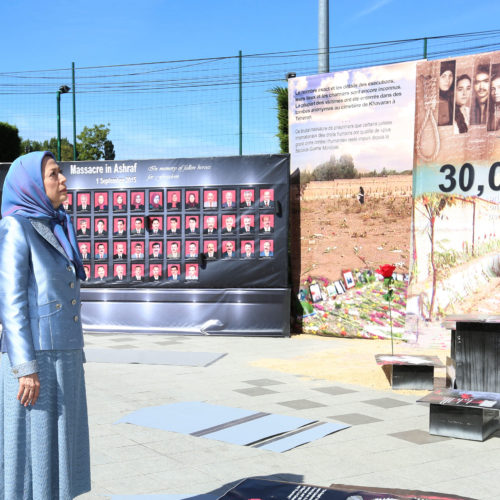 Maryam Radjavi appelle à traduire en justice les dirigeants du régime iranien pour le massacre de 1988 interventions au colloque des associations iraniennes en Europe – 3 septembre 2016