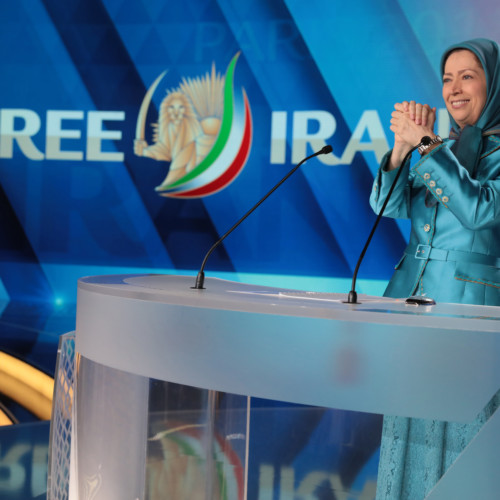 Maryam Radjavi au grand rassemblement de la Résistance iranienne- Villepinte Paris-nord – 30 juin 2018