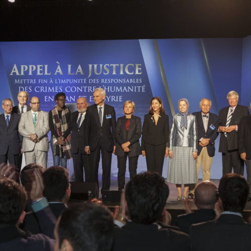 Discours en direct du discours de Maryam Radjavi à la conférence « Appel à la justice »-26 novembre 2016