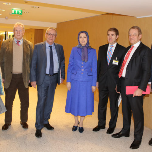 Maryam Rajavi-France Parliament-4